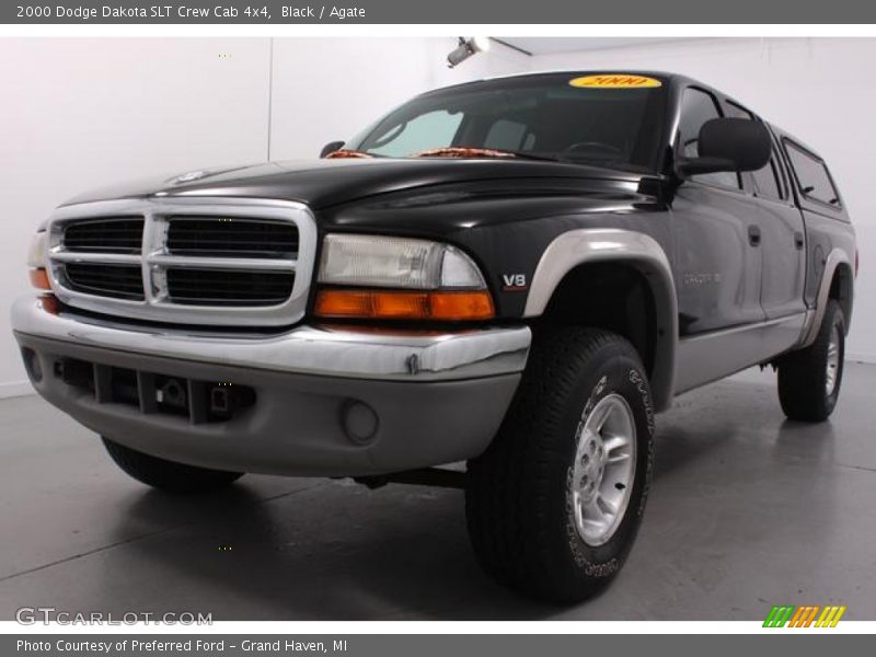 Black / Agate 2000 Dodge Dakota SLT Crew Cab 4x4