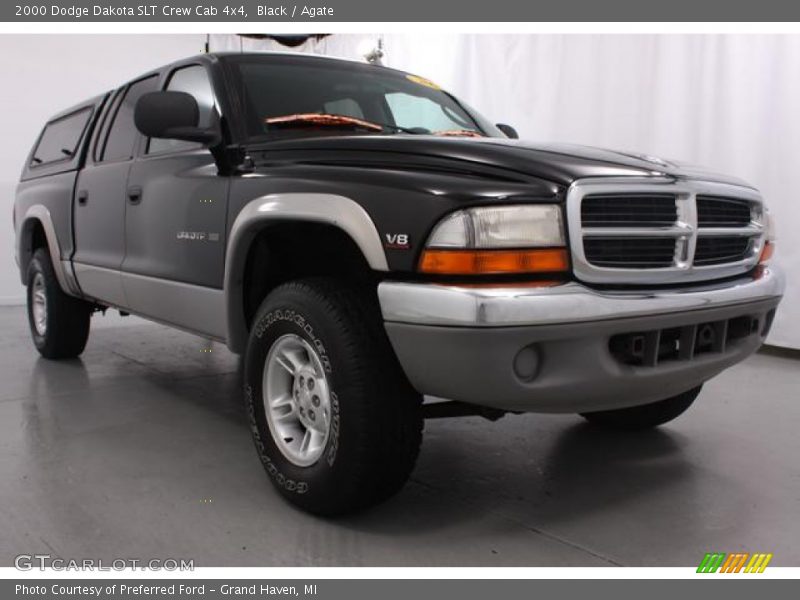 Black / Agate 2000 Dodge Dakota SLT Crew Cab 4x4