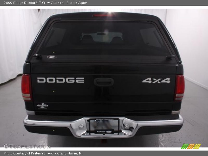 Black / Agate 2000 Dodge Dakota SLT Crew Cab 4x4