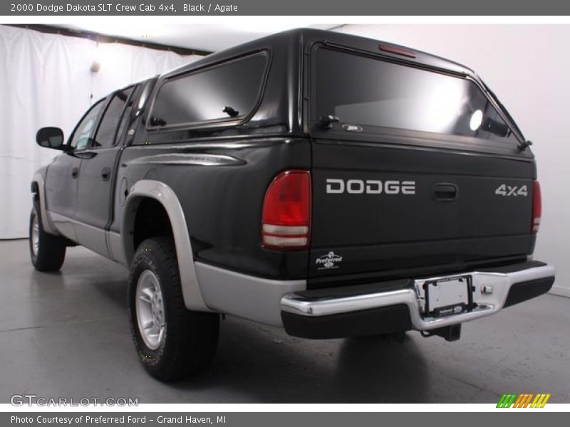 Black / Agate 2000 Dodge Dakota SLT Crew Cab 4x4