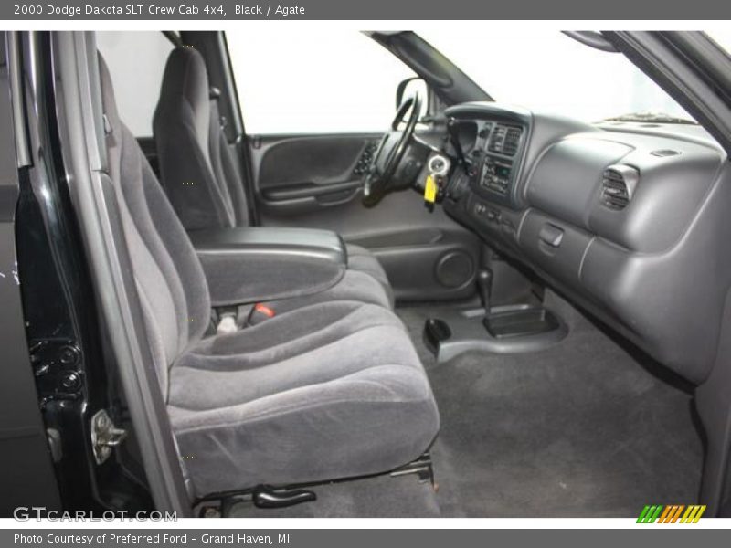 Black / Agate 2000 Dodge Dakota SLT Crew Cab 4x4