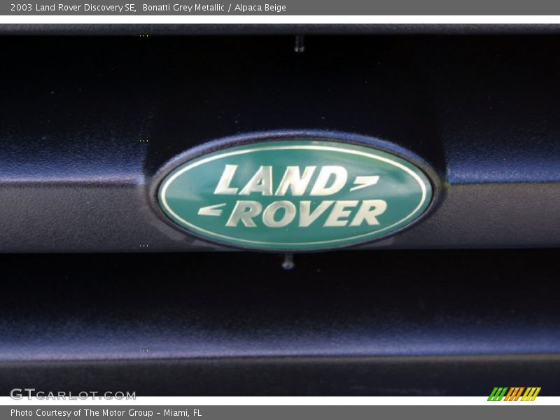 Bonatti Grey Metallic / Alpaca Beige 2003 Land Rover Discovery SE