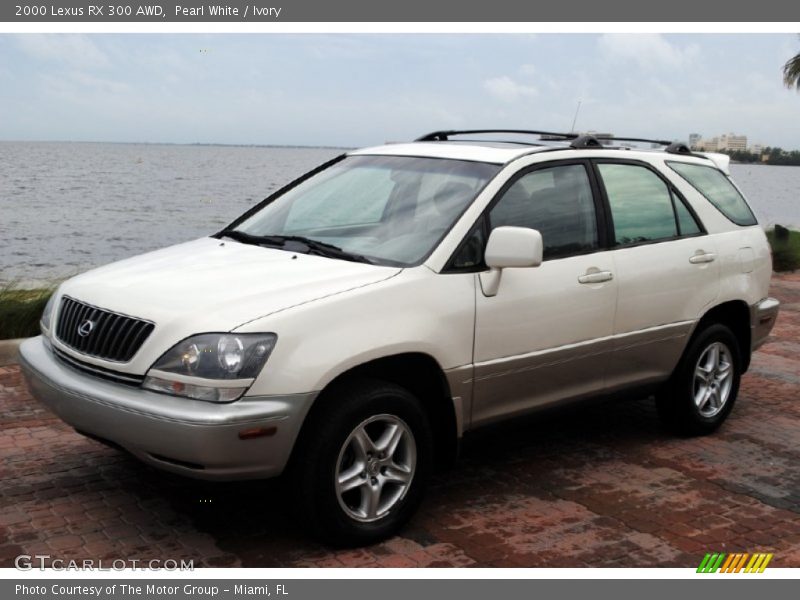 Pearl White / Ivory 2000 Lexus RX 300 AWD