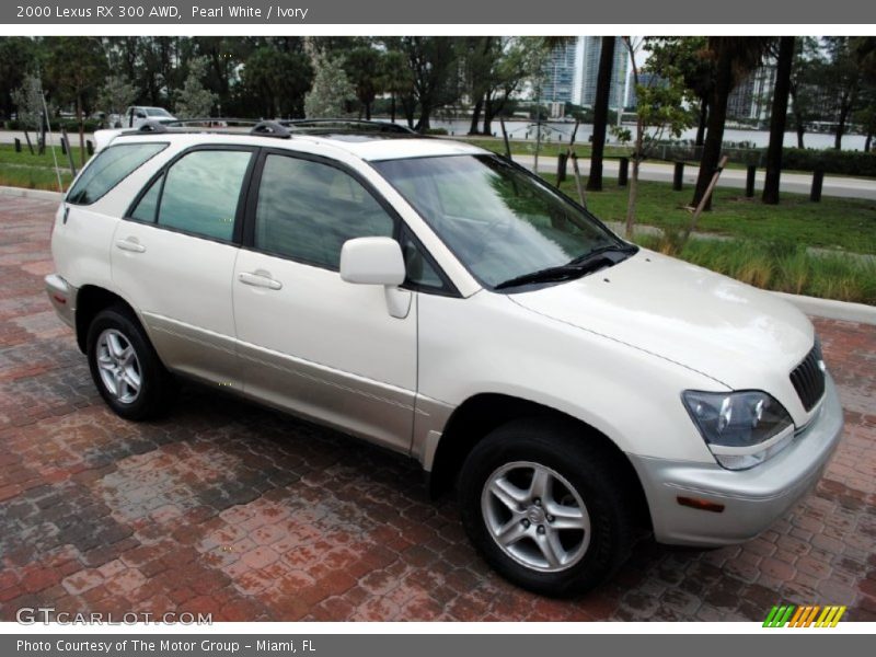 Pearl White / Ivory 2000 Lexus RX 300 AWD