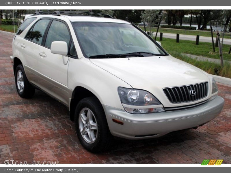 Pearl White / Ivory 2000 Lexus RX 300 AWD