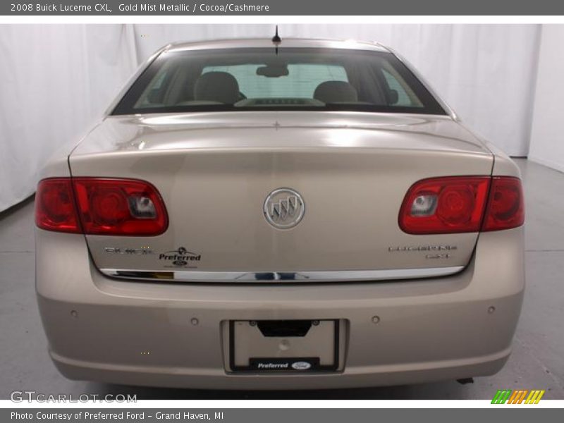 Gold Mist Metallic / Cocoa/Cashmere 2008 Buick Lucerne CXL