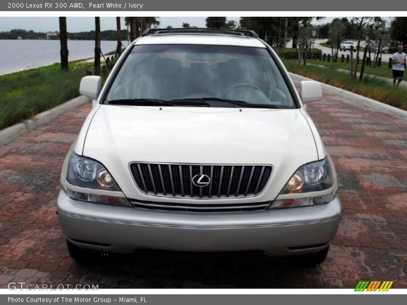 Pearl White / Ivory 2000 Lexus RX 300 AWD