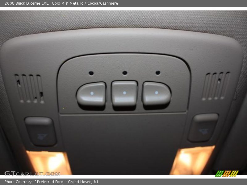 Gold Mist Metallic / Cocoa/Cashmere 2008 Buick Lucerne CXL