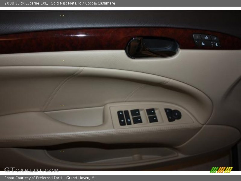 Gold Mist Metallic / Cocoa/Cashmere 2008 Buick Lucerne CXL