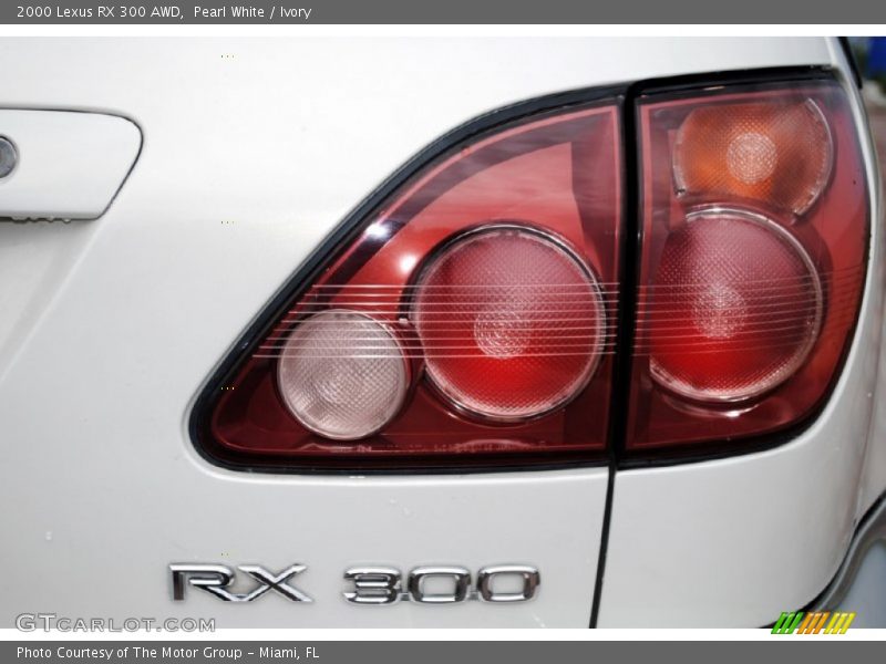 Pearl White / Ivory 2000 Lexus RX 300 AWD