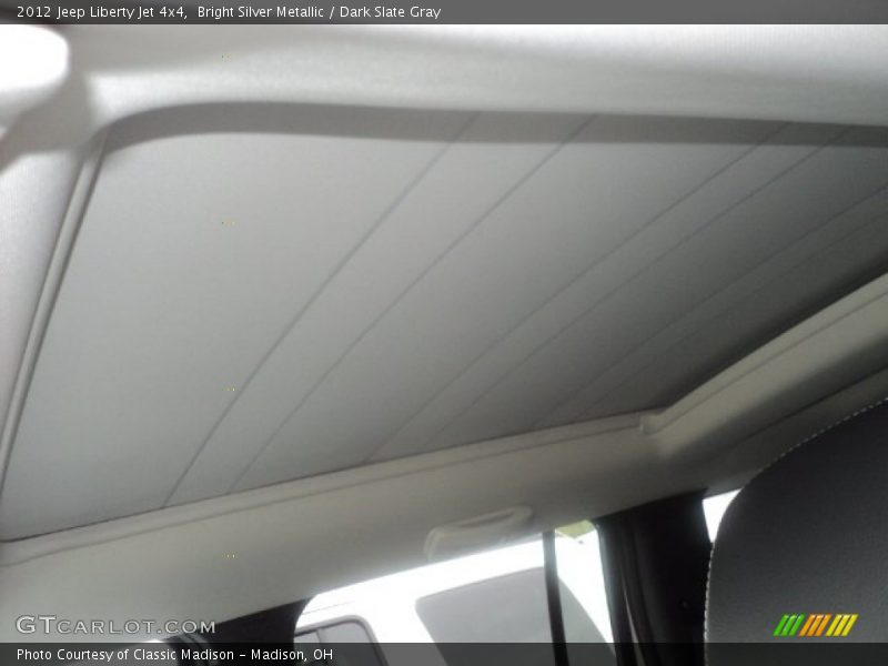 Bright Silver Metallic / Dark Slate Gray 2012 Jeep Liberty Jet 4x4