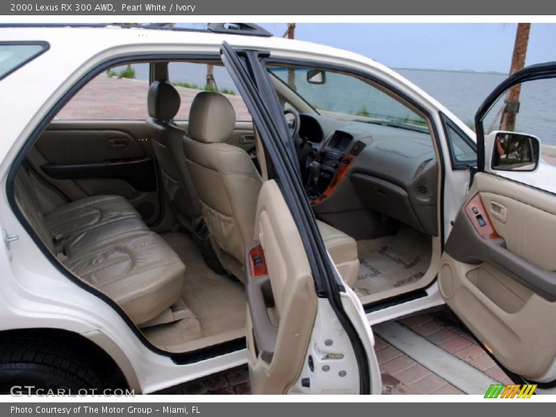 Pearl White / Ivory 2000 Lexus RX 300 AWD