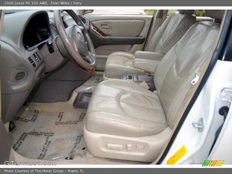 Pearl White / Ivory 2000 Lexus RX 300 AWD