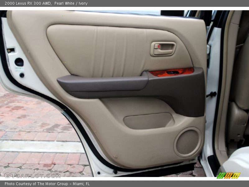 Pearl White / Ivory 2000 Lexus RX 300 AWD