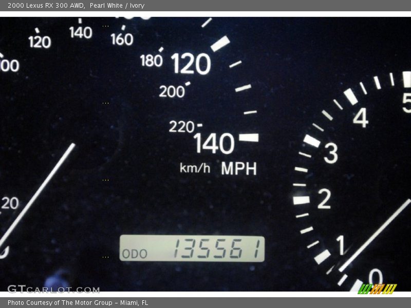 Pearl White / Ivory 2000 Lexus RX 300 AWD