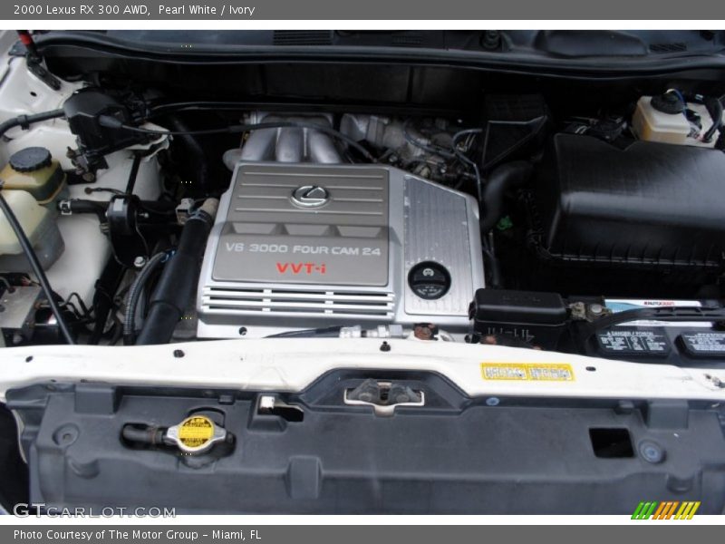 Pearl White / Ivory 2000 Lexus RX 300 AWD