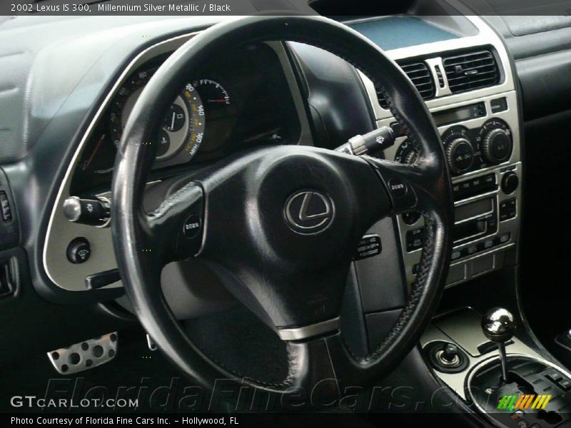 Millennium Silver Metallic / Black 2002 Lexus IS 300