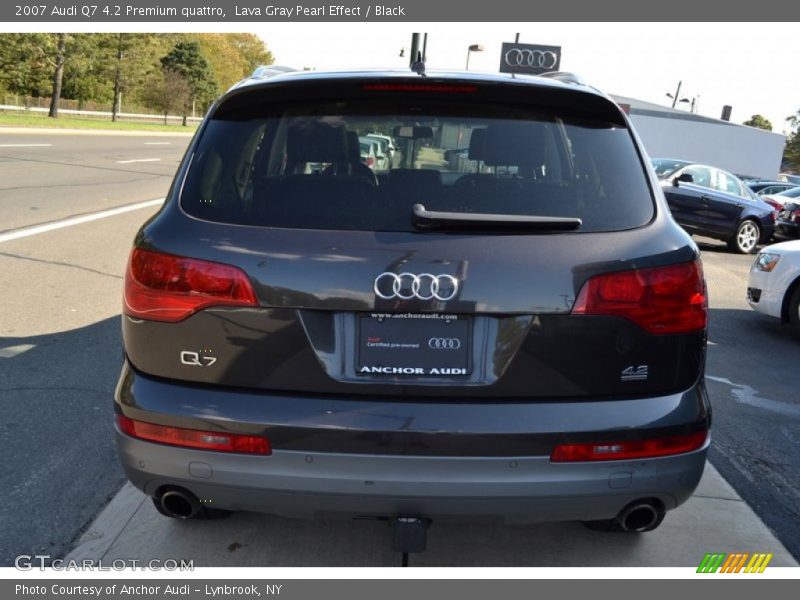 Lava Gray Pearl Effect / Black 2007 Audi Q7 4.2 Premium quattro