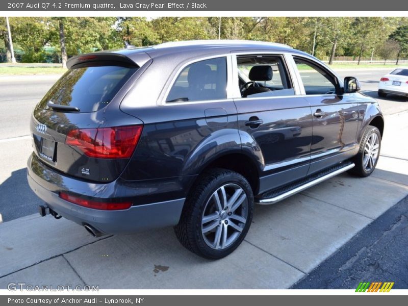 Lava Gray Pearl Effect / Black 2007 Audi Q7 4.2 Premium quattro
