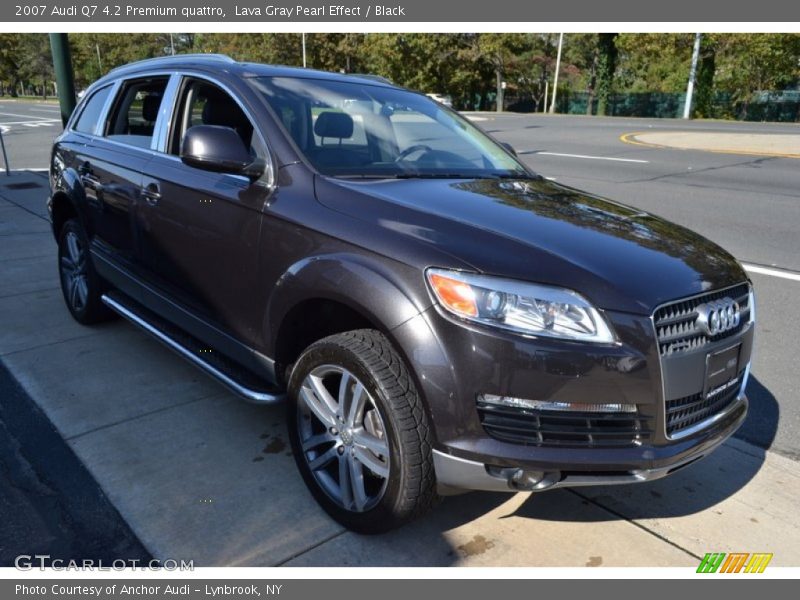 Lava Gray Pearl Effect / Black 2007 Audi Q7 4.2 Premium quattro