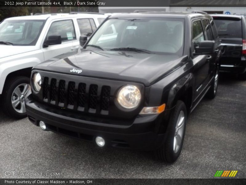 Black / Dark Slate Gray 2012 Jeep Patriot Latitude 4x4