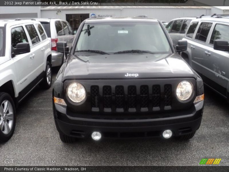 Black / Dark Slate Gray 2012 Jeep Patriot Latitude 4x4