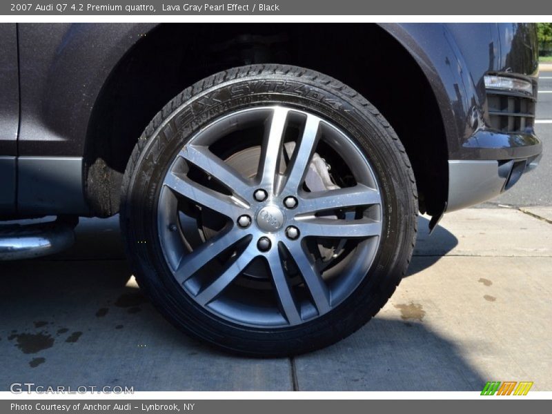 Lava Gray Pearl Effect / Black 2007 Audi Q7 4.2 Premium quattro