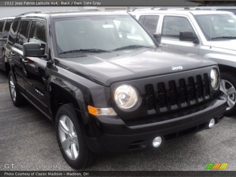 Black / Dark Slate Gray 2012 Jeep Patriot Latitude 4x4