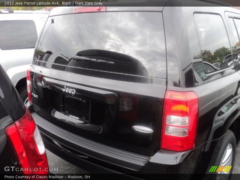 Black / Dark Slate Gray 2012 Jeep Patriot Latitude 4x4