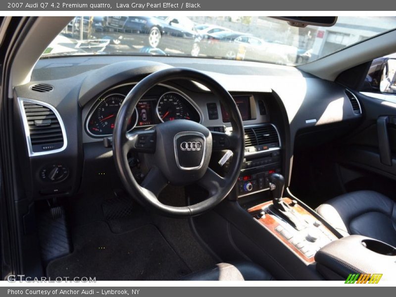 Lava Gray Pearl Effect / Black 2007 Audi Q7 4.2 Premium quattro
