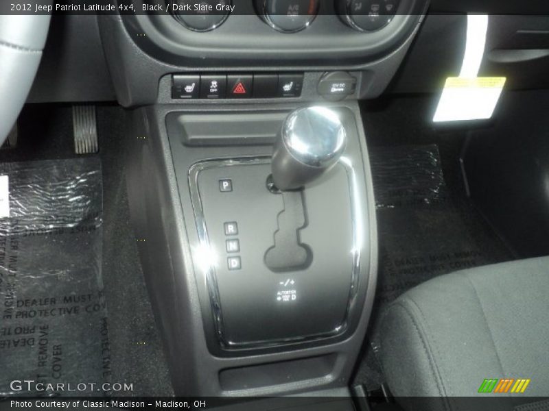 Black / Dark Slate Gray 2012 Jeep Patriot Latitude 4x4