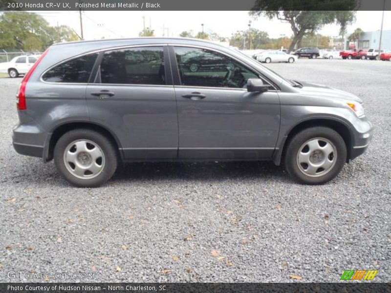 Polished Metal Metallic / Black 2010 Honda CR-V LX