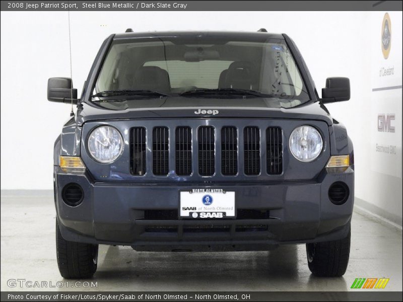 Steel Blue Metallic / Dark Slate Gray 2008 Jeep Patriot Sport