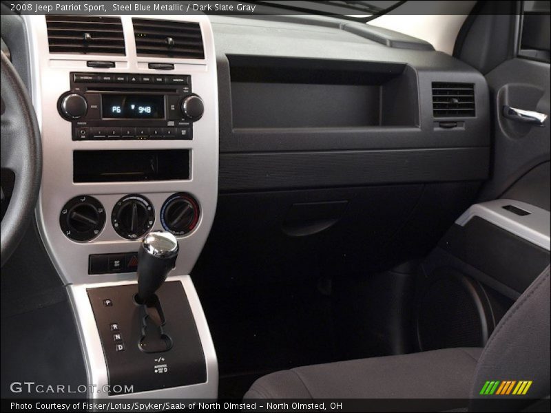 Steel Blue Metallic / Dark Slate Gray 2008 Jeep Patriot Sport
