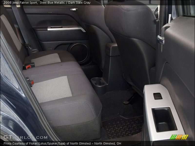 Steel Blue Metallic / Dark Slate Gray 2008 Jeep Patriot Sport