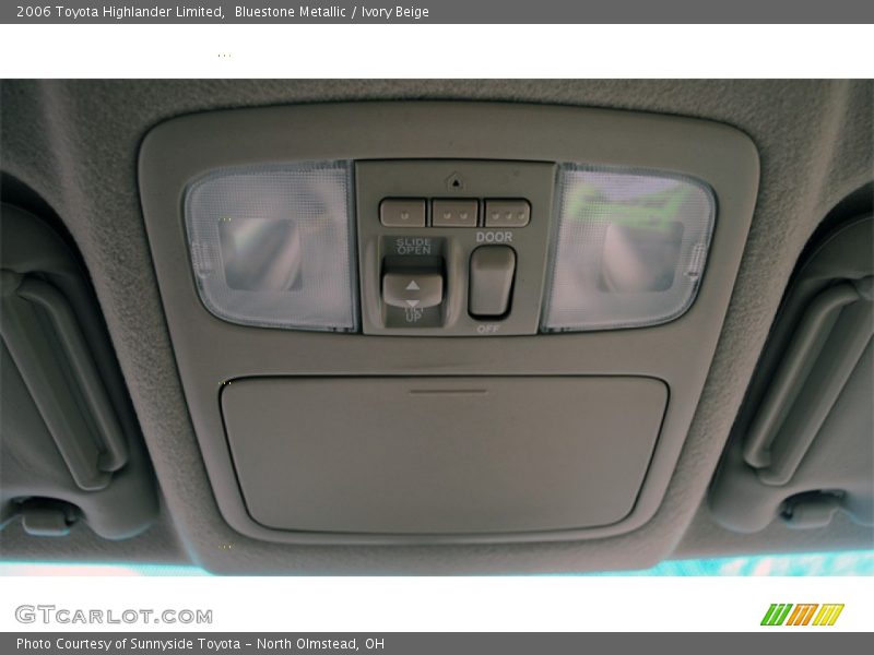 Bluestone Metallic / Ivory Beige 2006 Toyota Highlander Limited