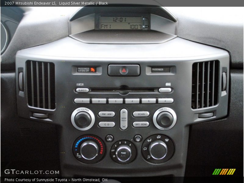 Controls of 2007 Endeavor LS