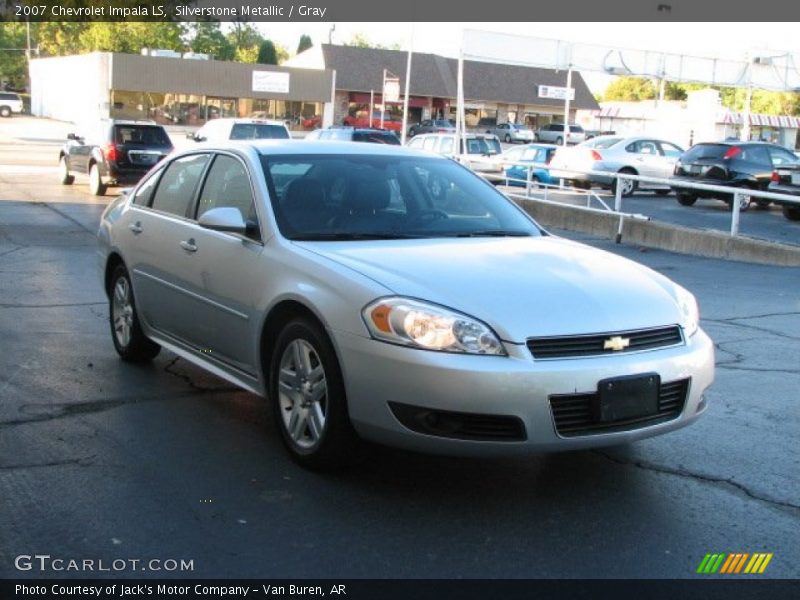 Silverstone Metallic / Gray 2007 Chevrolet Impala LS