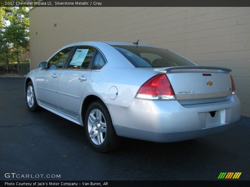 Silverstone Metallic / Gray 2007 Chevrolet Impala LS