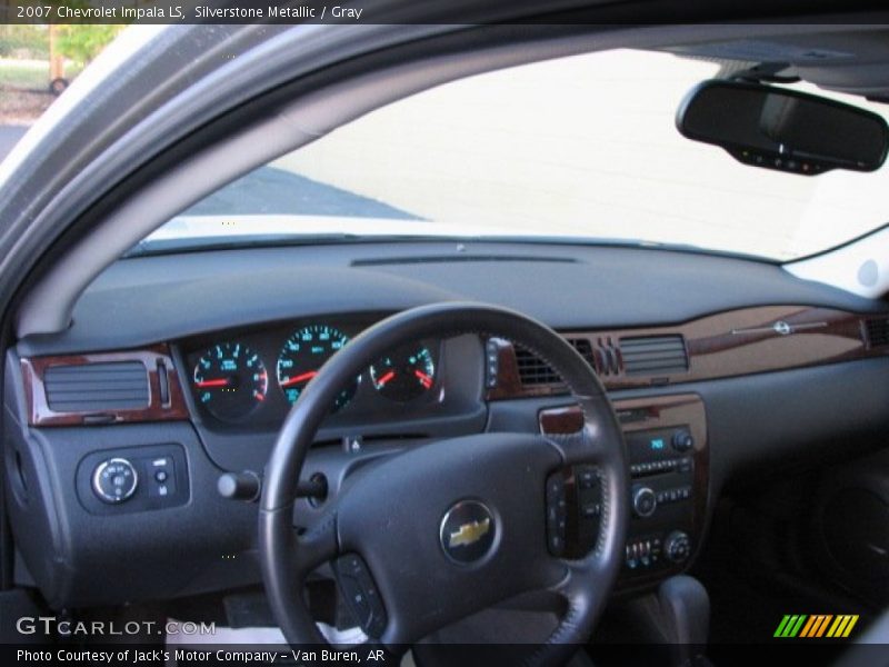 Silverstone Metallic / Gray 2007 Chevrolet Impala LS