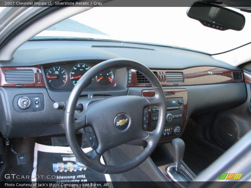 Silverstone Metallic / Gray 2007 Chevrolet Impala LS