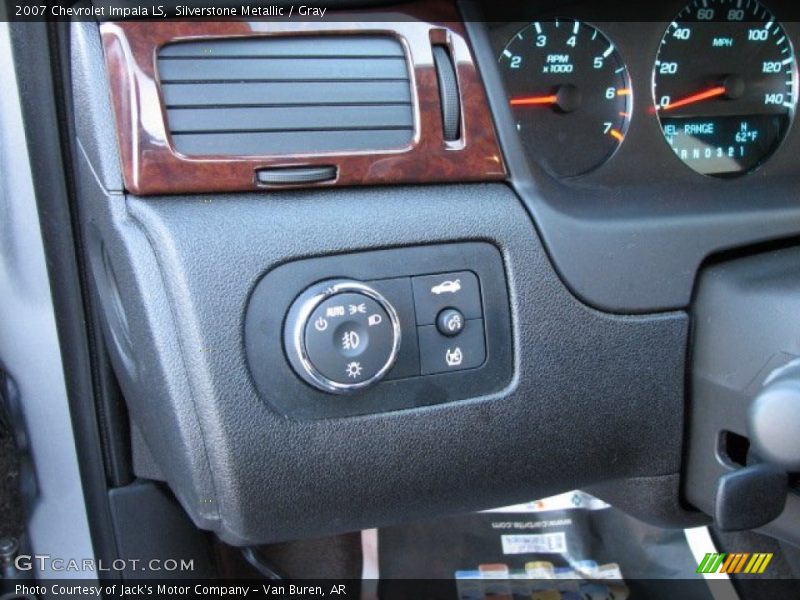Silverstone Metallic / Gray 2007 Chevrolet Impala LS