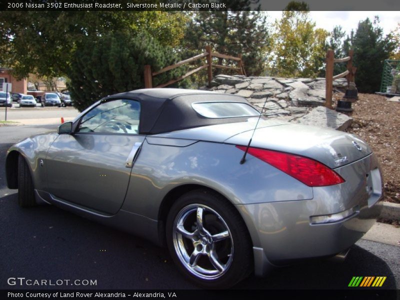 Silverstone Metallic / Carbon Black 2006 Nissan 350Z Enthusiast Roadster