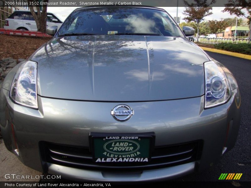 Silverstone Metallic / Carbon Black 2006 Nissan 350Z Enthusiast Roadster