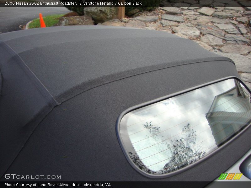 Silverstone Metallic / Carbon Black 2006 Nissan 350Z Enthusiast Roadster