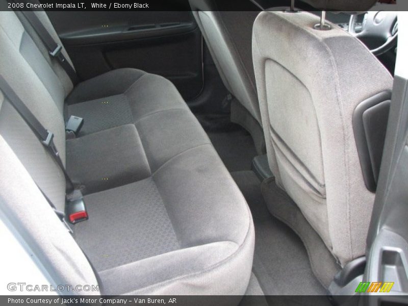 White / Ebony Black 2008 Chevrolet Impala LT