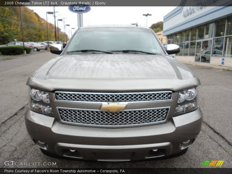 Graystone Metallic / Ebony 2008 Chevrolet Tahoe LTZ 4x4