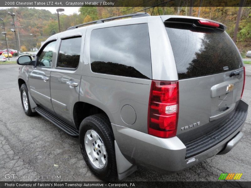 Graystone Metallic / Ebony 2008 Chevrolet Tahoe LTZ 4x4