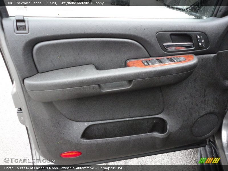 Graystone Metallic / Ebony 2008 Chevrolet Tahoe LTZ 4x4