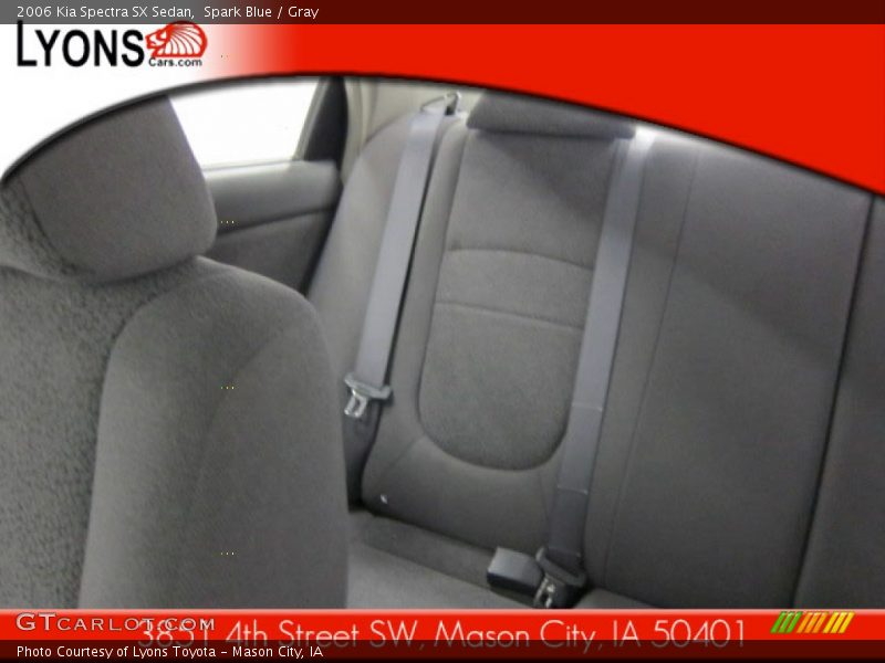 Spark Blue / Gray 2006 Kia Spectra SX Sedan